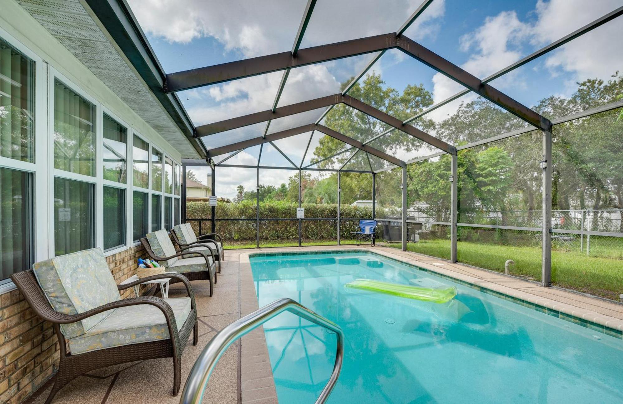 Villa Spring Hill Retreat With Heated Pool And 4-In-1 Grill Exterior foto